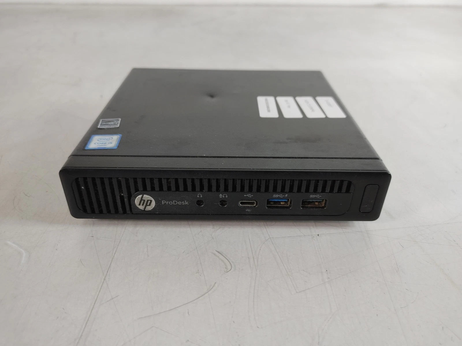 Refurbished HP ProDesk 600 G2 DM / Intel Core i3-6300T / 4GB RAM/ 120GB SSD/Windows 10 Pro/ B