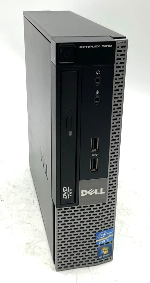 Refurbished Dell Optiplex 7010/i3-3220/4GB RAM/250GB HDD/DVD-RW/B