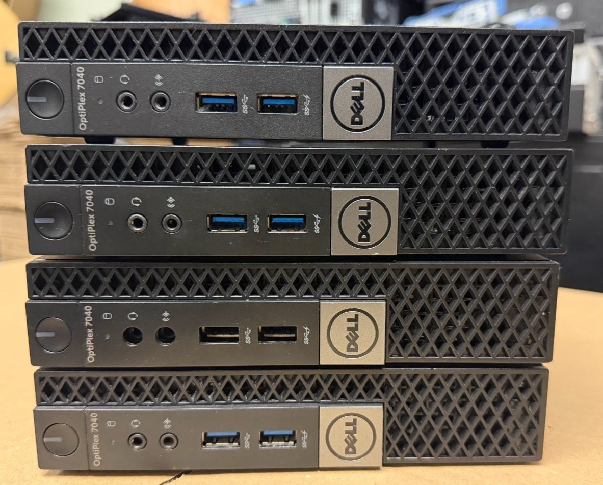 Dell OptiPlex 7040 Micro PC Core i7 6th Gen 8GB RAM 256 SSD Wi-Fi Window 11