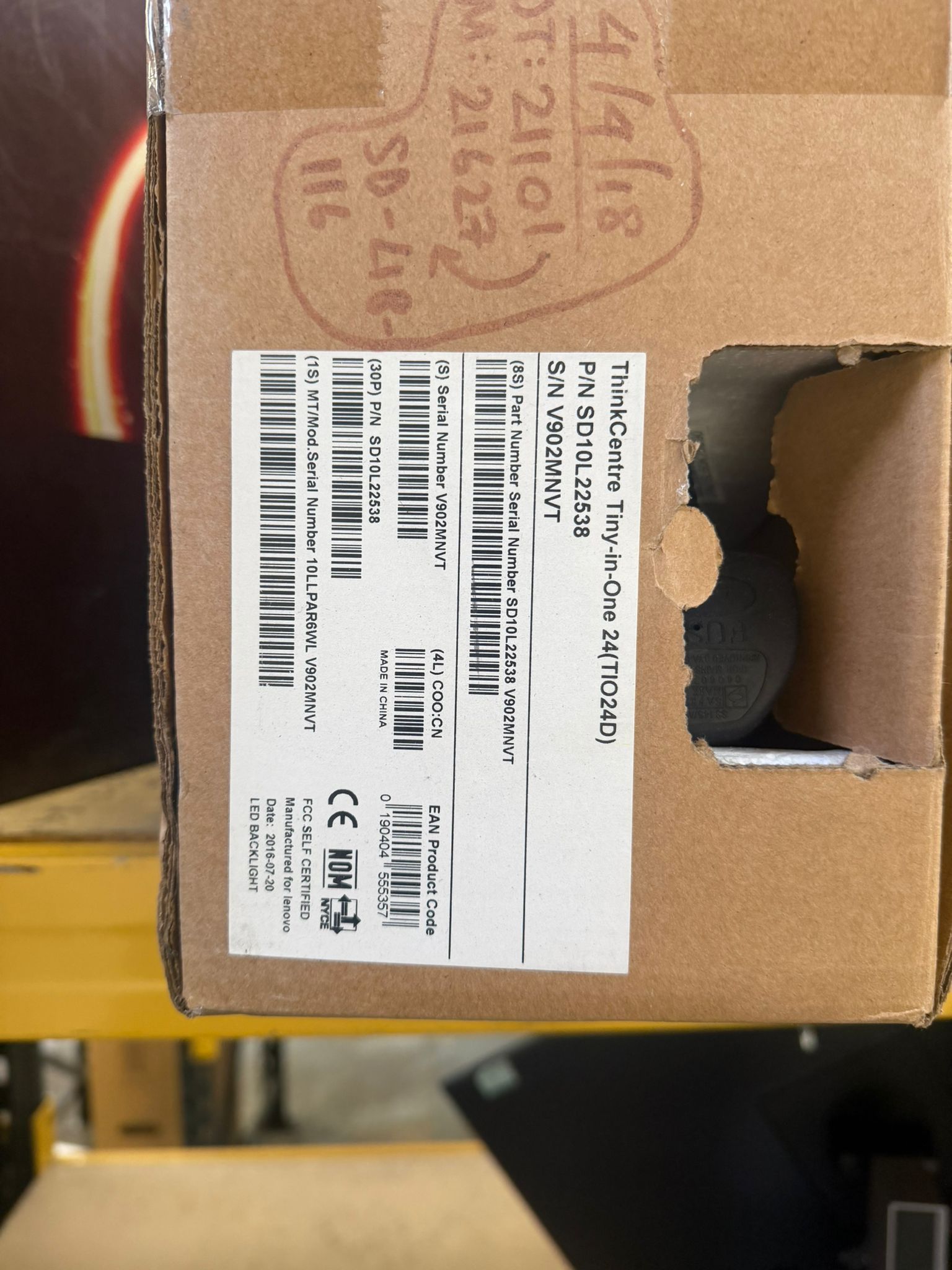 thinkcentre tiny-in-one 24(TIO24D) Lenovo Monitor